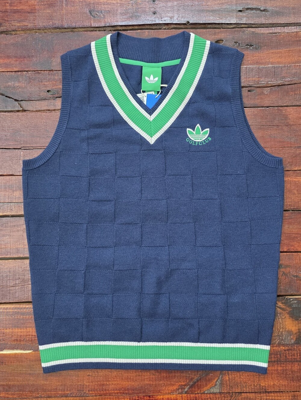 Adidas Originals V Neck Golf Club Vest NWT Men's Size Medium $140 JN9736